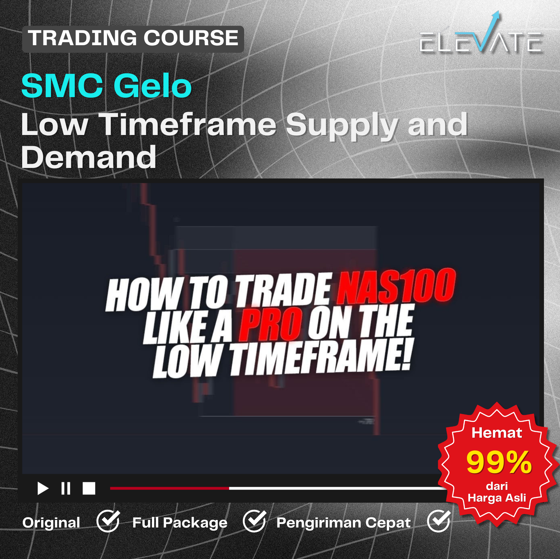 SMC Gelo - Low Timeframe Supply and Demand Course