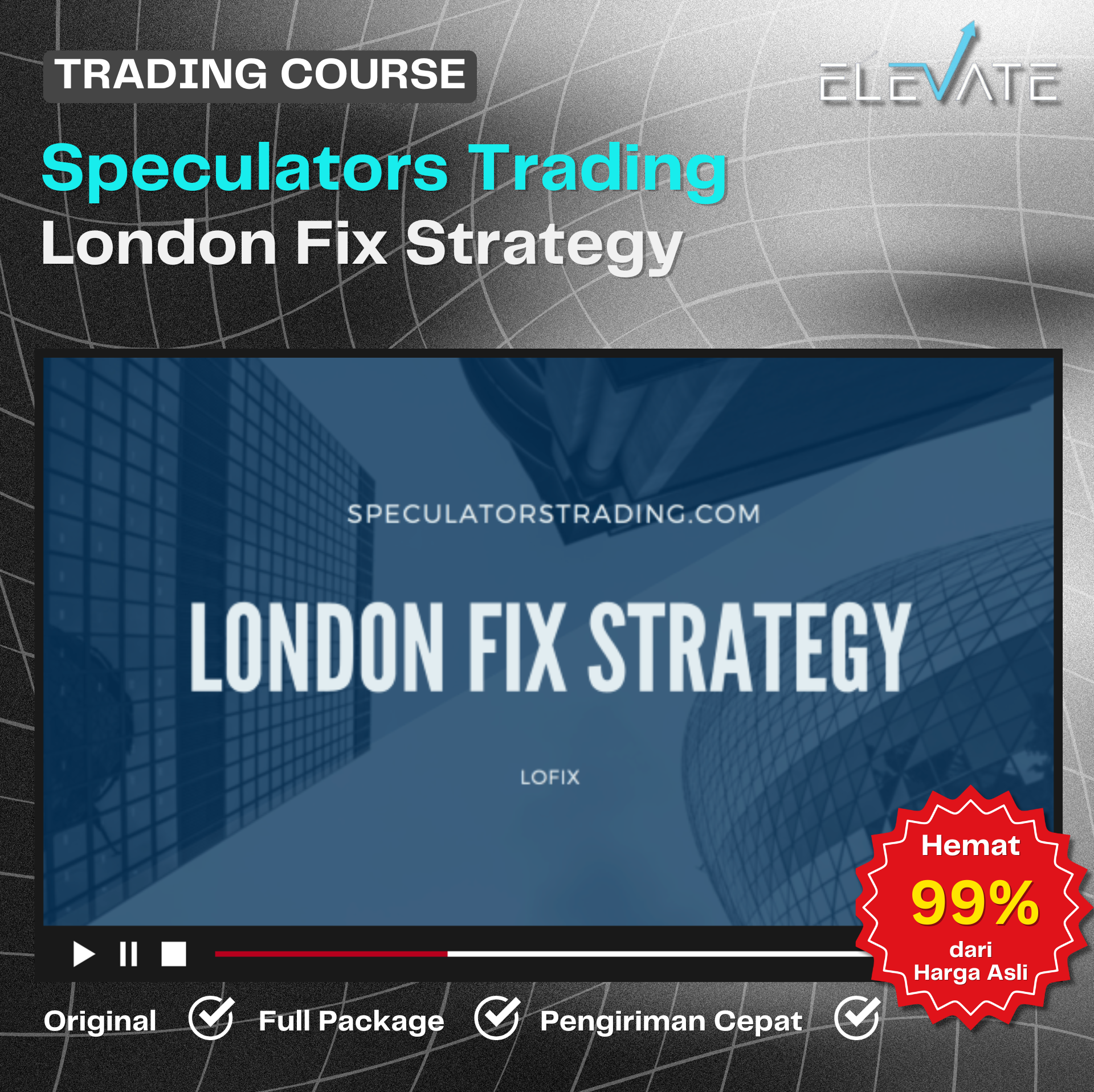 Speculators Trading – London Fix Strategy Course + Edge Defining Fundamental Trading course
