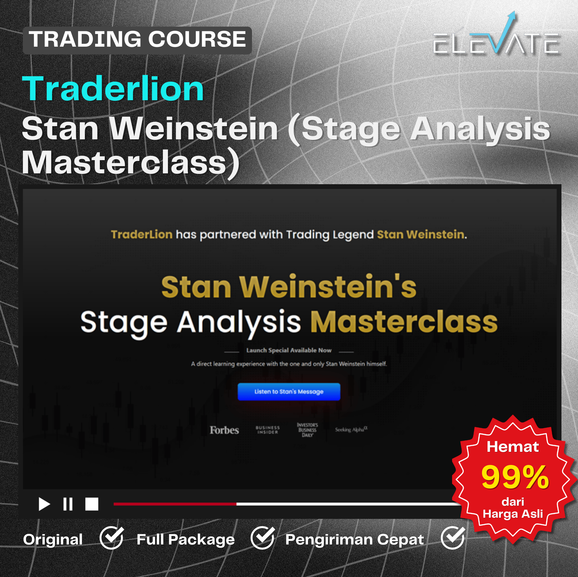 Traderlion - Stan Weinstein - Stage Analysis Masterclass