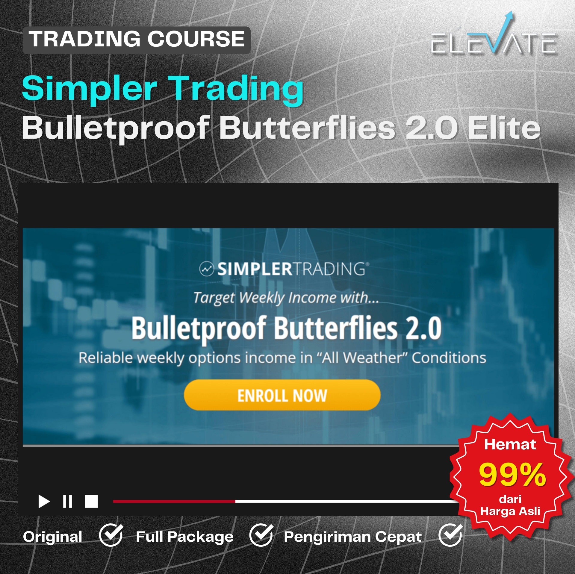 Simpler Trading - Bulletproof Butterflies 2.0 Elite