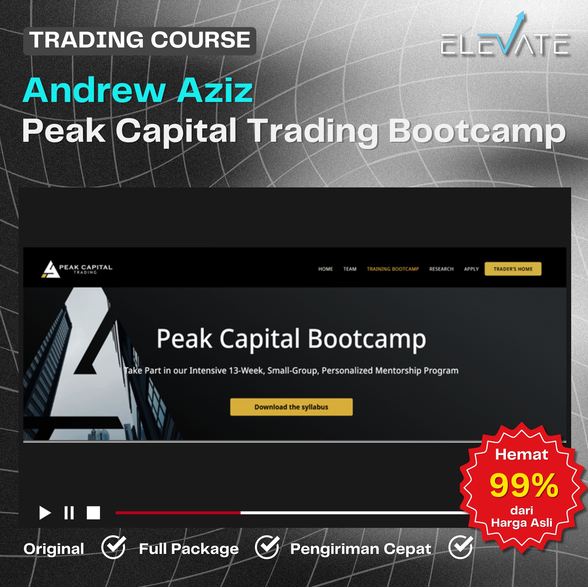 Andrew Aziz – Peak Capital Trading Bootcamp