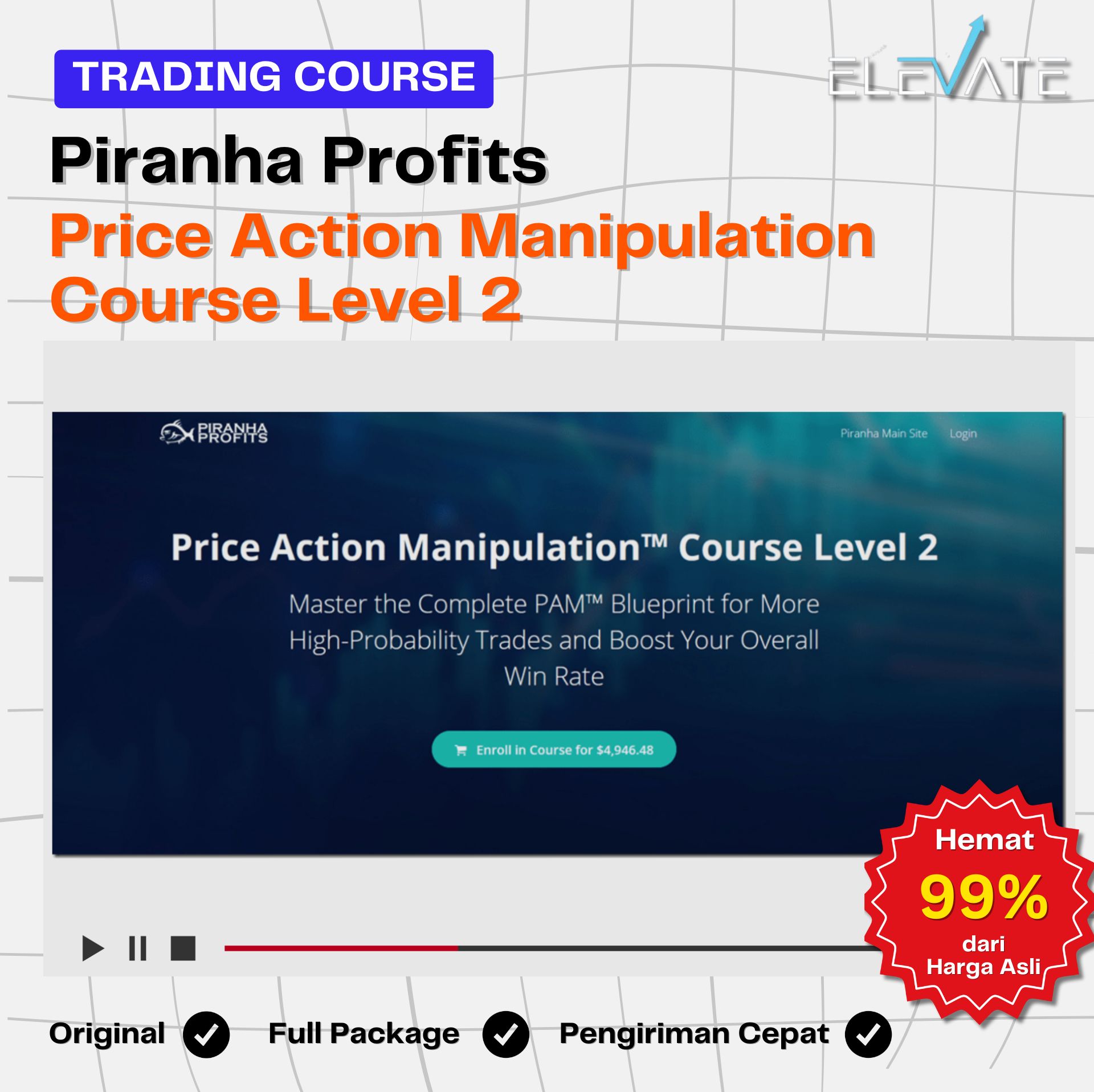 Piranha Profits - Price Action Manipulation Course Level 2