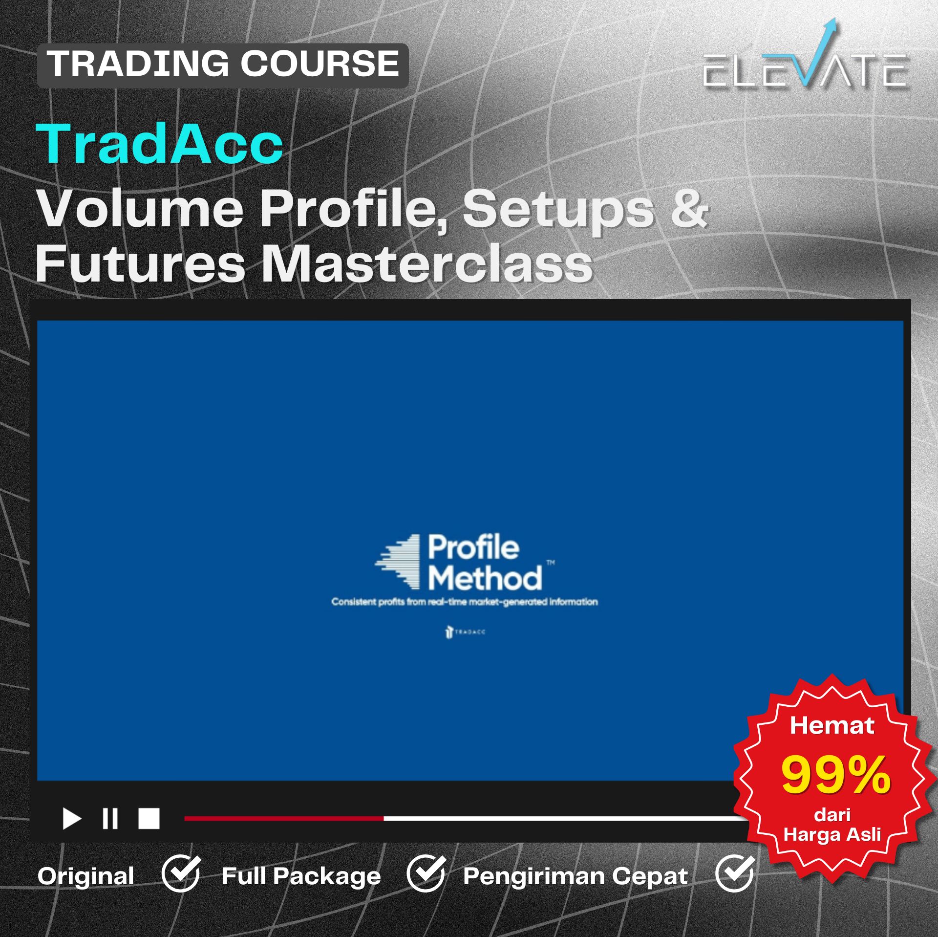 TradAcc – The Volume Profile Formula + Rapid Setups Pack + Futures Masterclass
